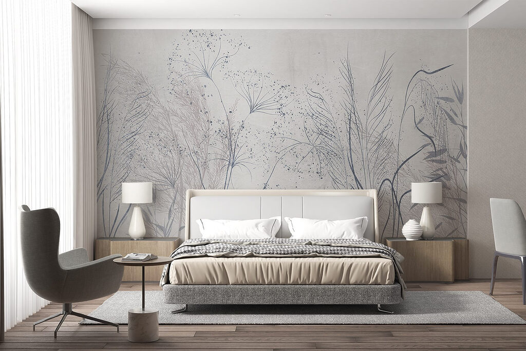 Delicate flora in soft tones