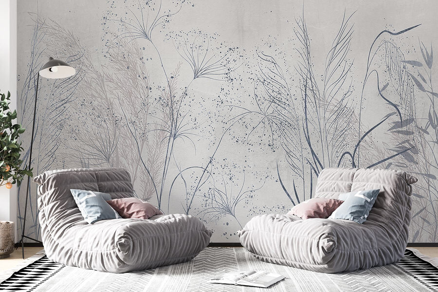 Delicate flora in soft tones