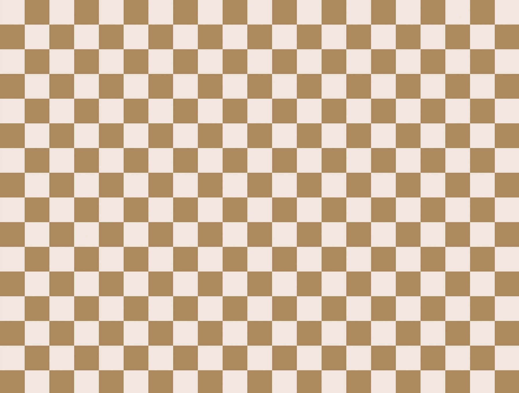 Brown and white checkered pattern Brown and white checkered pattern
