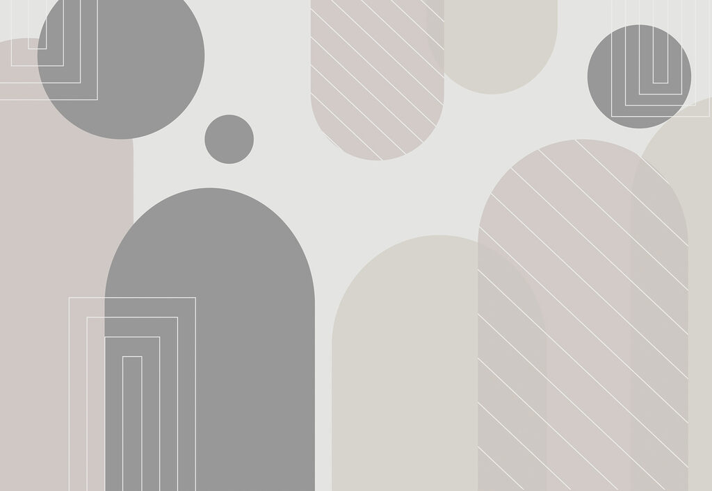 Abstract shapes in soft tones Abstract shapes in soft tones