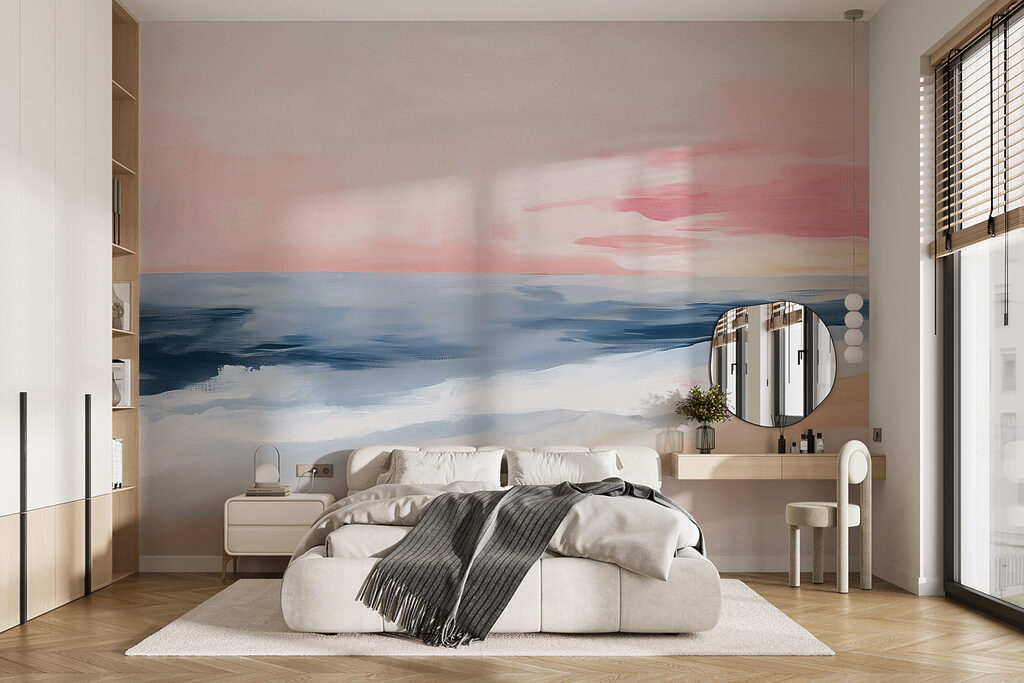 Painting of a beach Painting of a beach