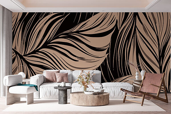 Organic patterns in neutral tones Organic patterns in neutral tones