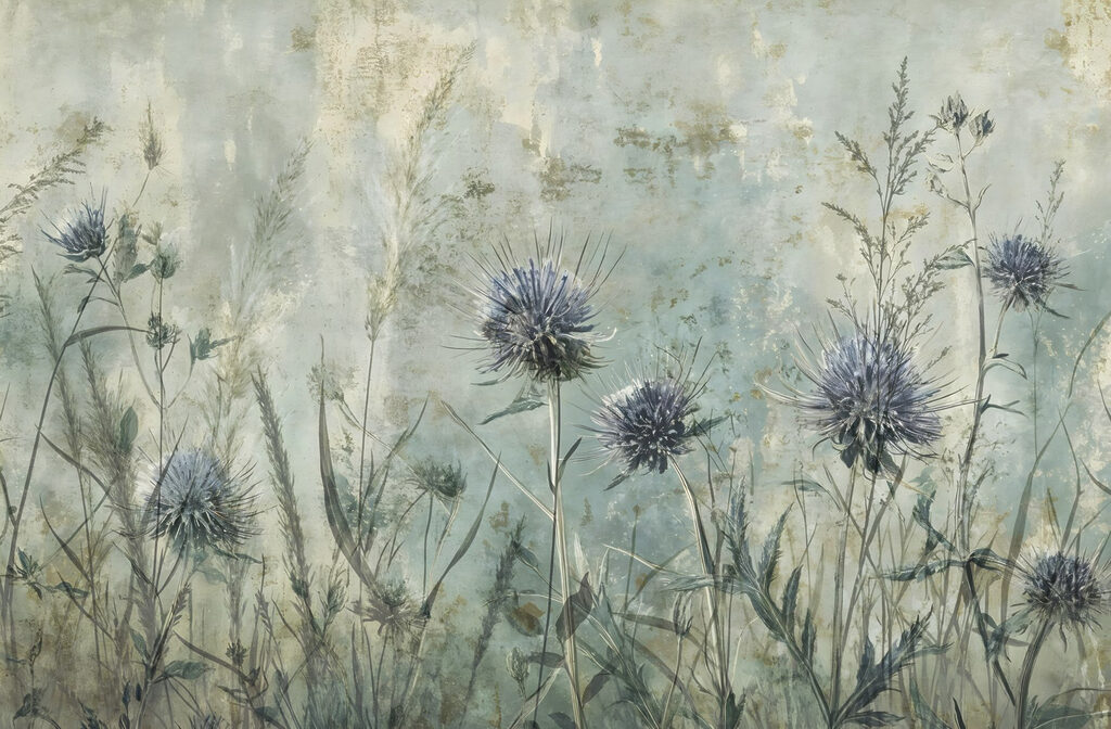 Painting of flowers and plants Painting of flowers and plants