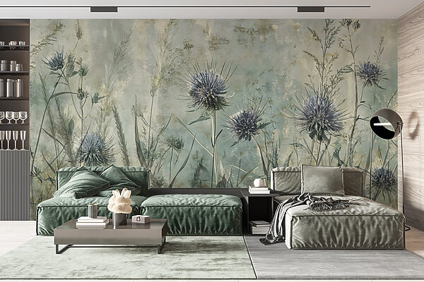 Painting of flowers and plants Painting of flowers and plants