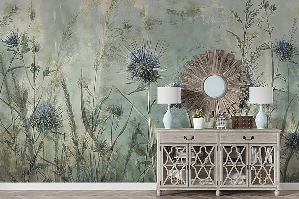 Painting of flowers and plants Painting of flowers and plants