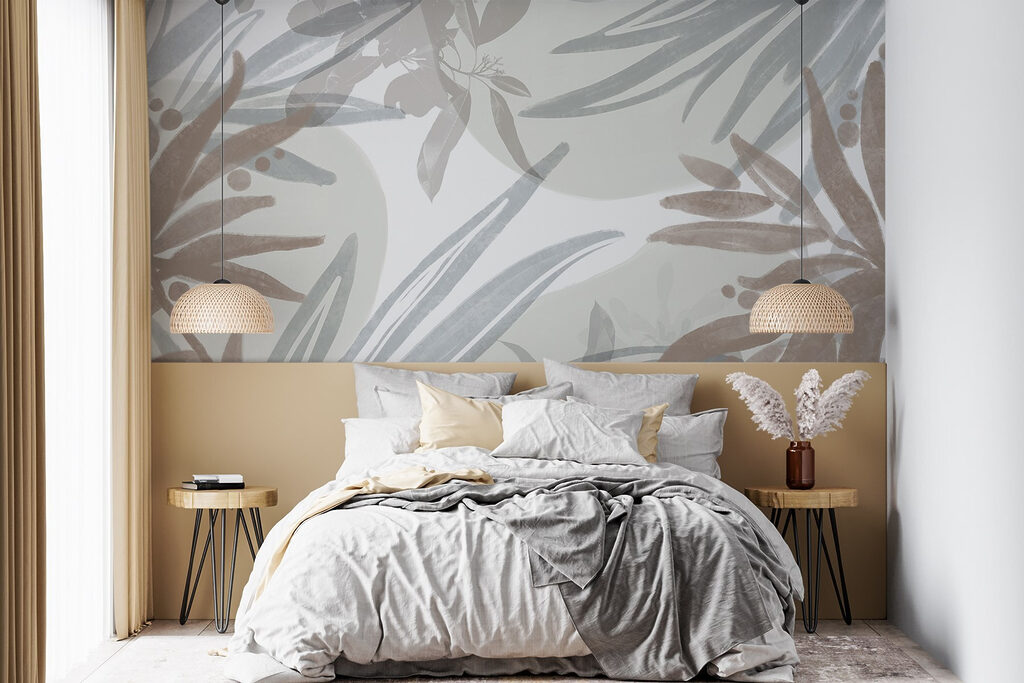 Floral patterns in soft pastel hues Floral patterns in soft pastel hues