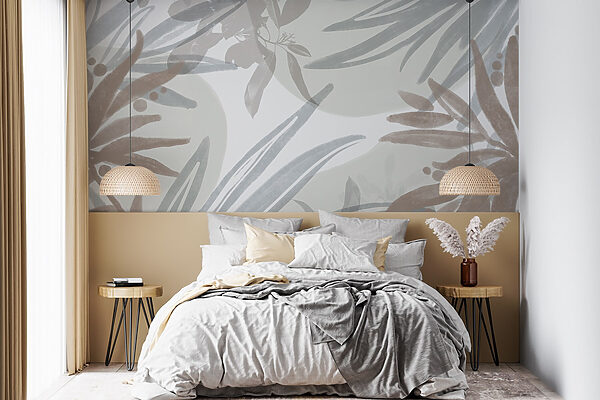 Floral patterns in soft pastel hues Floral patterns in soft pastel hues