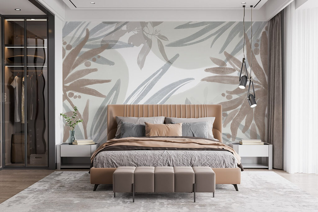 Floral patterns in soft pastel hues Floral patterns in soft pastel hues