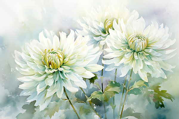 Delicate blooms in soft hues Delicate blooms in soft hues