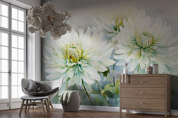 Delicate blooms in soft hues Delicate blooms in soft hues