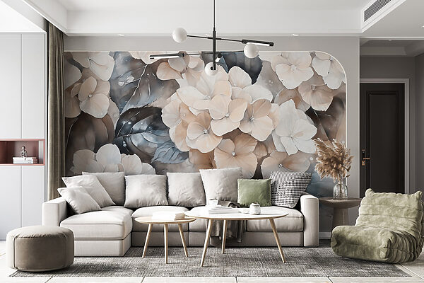 Delicate blooms in soft hues Delicate blooms in soft hues