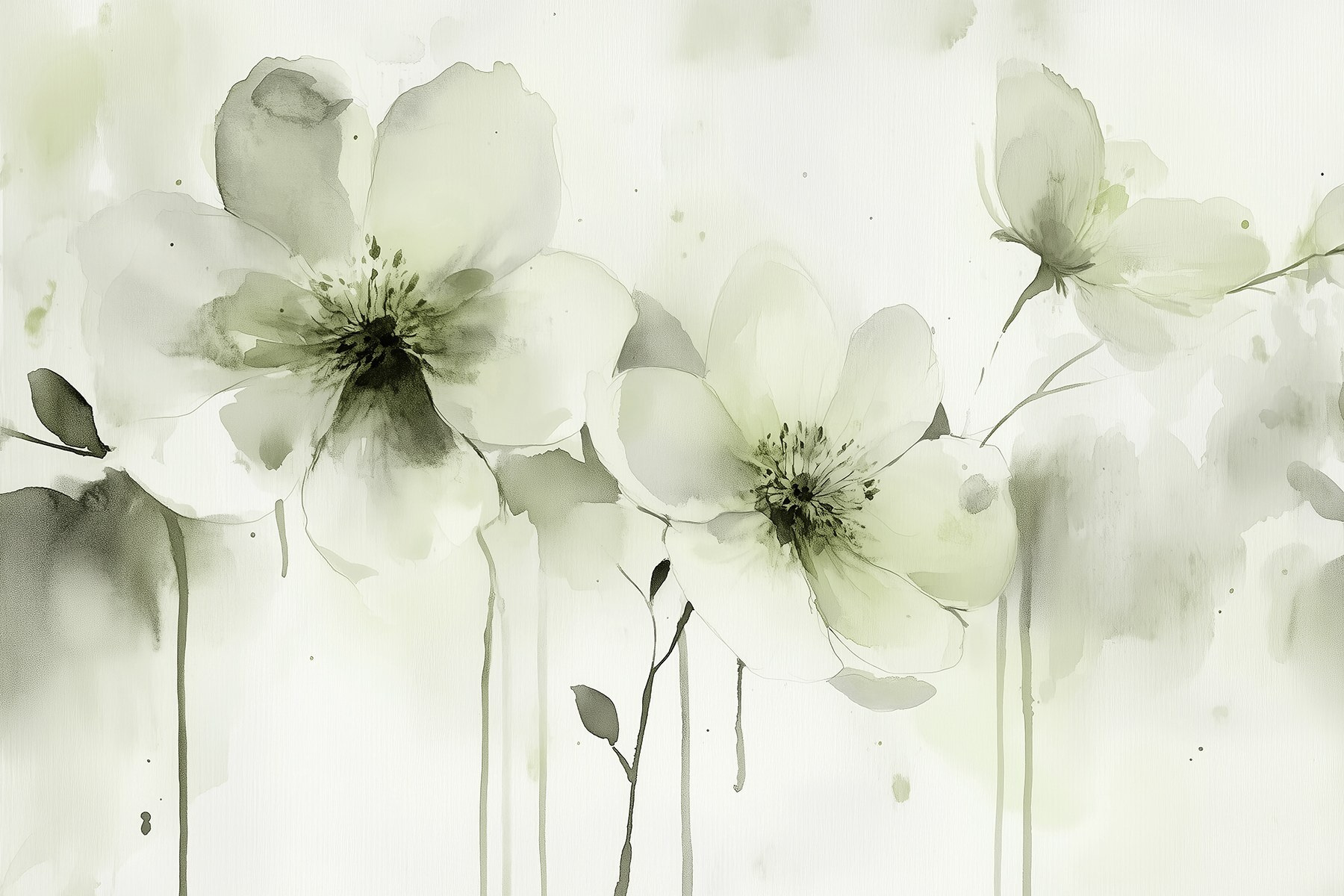 Soft blooms in delicate pastel tones Soft blooms in delicate pastel tones