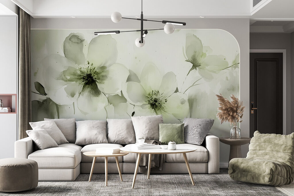 Soft blooms in delicate pastel tones Soft blooms in delicate pastel tones