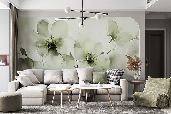 Soft blooms in delicate pastel tones Soft blooms in delicate pastel tones