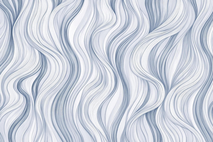 White and blue wavy pattern White and blue wavy pattern