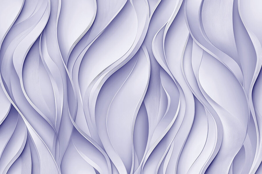 White and purple wavy pattern