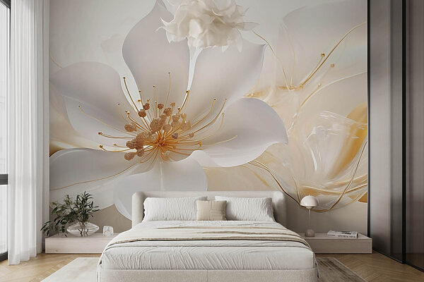 Delicate petals with elegant accents Delicate petals with elegant accents