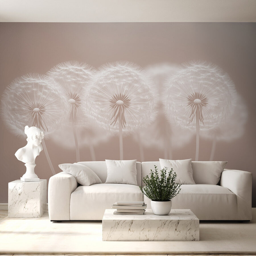 Wall murals Group of dandelions - Image 4
