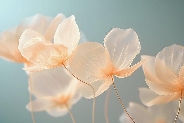Delicate petals in soft hues Delicate petals in soft hues