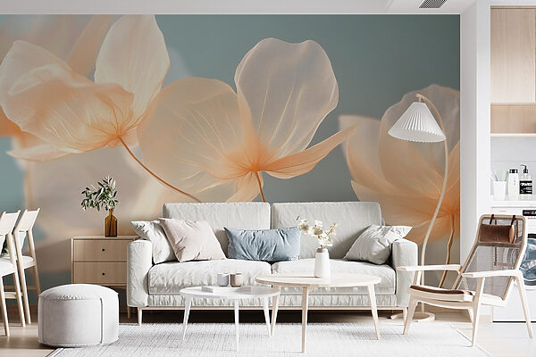 Delicate petals in soft hues Delicate petals in soft hues