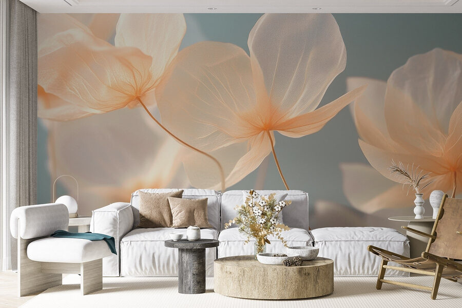 Delicate petals in soft hues Delicate petals in soft hues