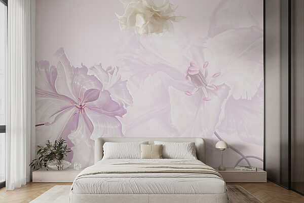 Delicate blossoms in soft hues Delicate blossoms in soft hues