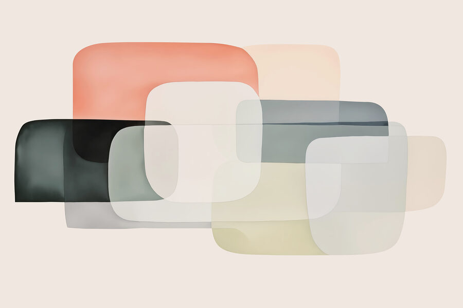 Group of rectangles with different colors