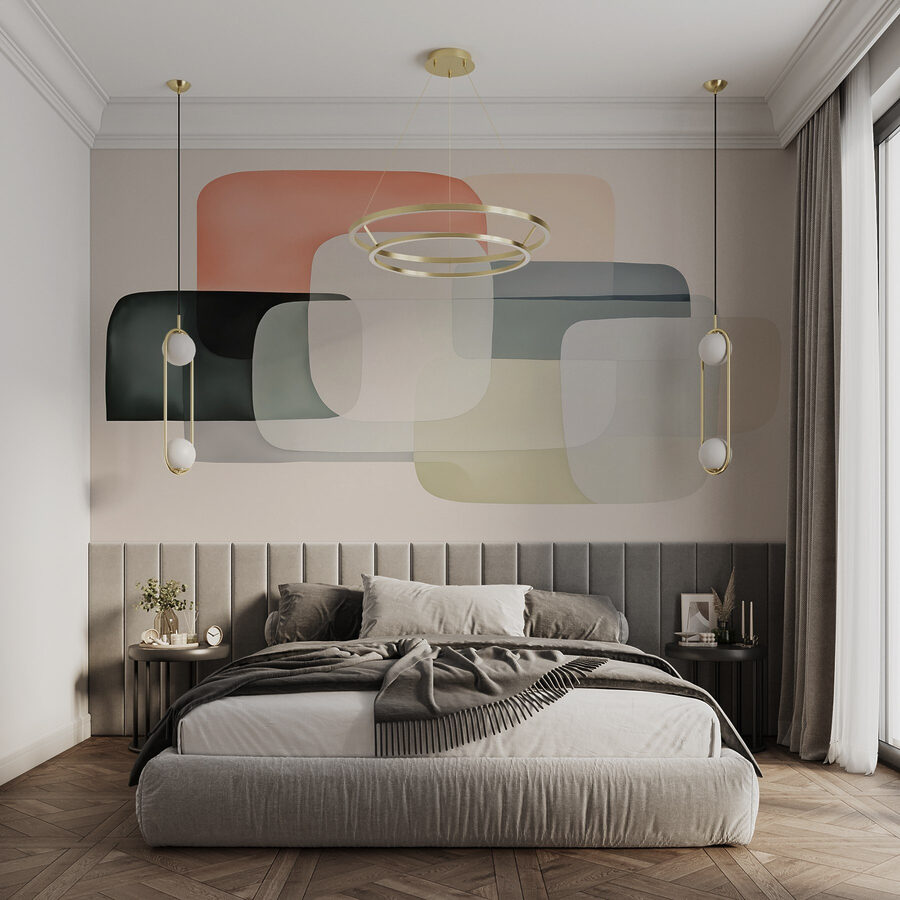Group of rectangles with different colors