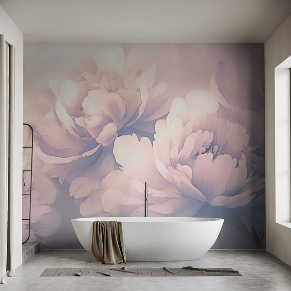 Soft petals in gentle hues Soft petals in gentle hues