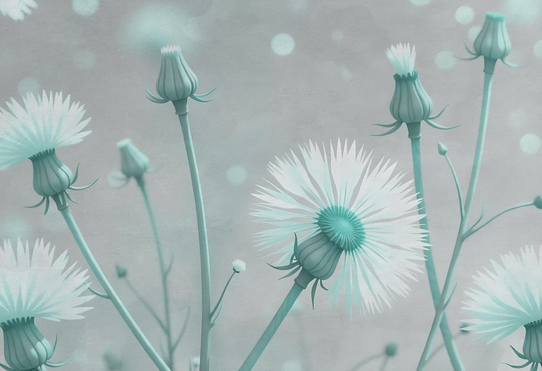Delicate flowers in soft hues Delicate flowers in soft hues