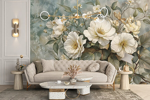 Delicate blooms against a soft backdrop Delicate blooms against a soft backdrop