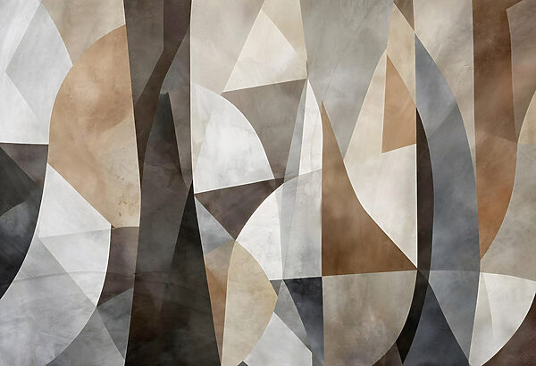 Wall with different colors and shapes Wall with different colors and shapes