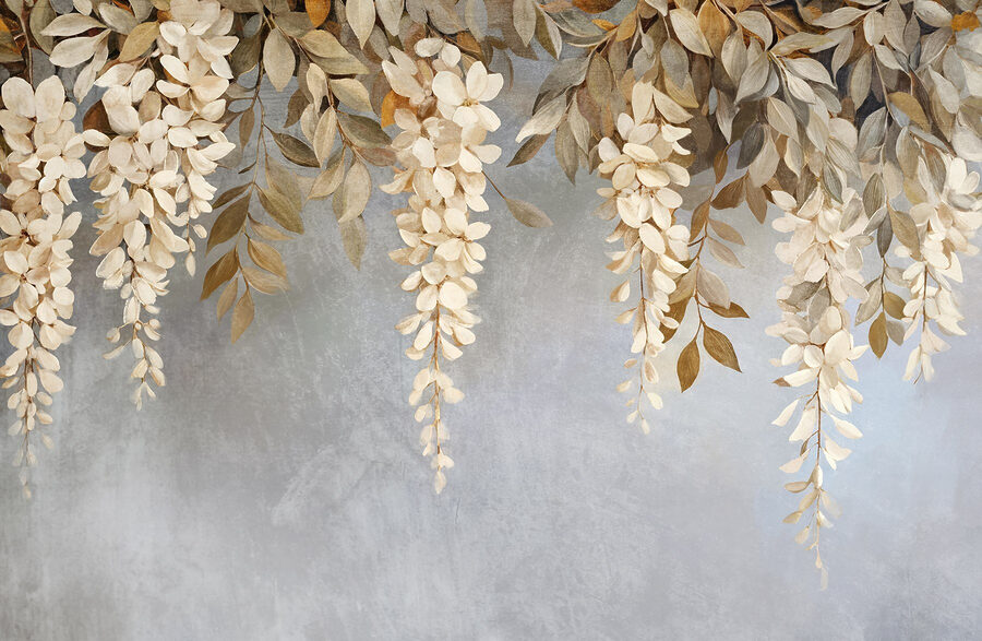 Delicate leaves cascade beautifully down. Delicate leaves cascade beautifully down.
