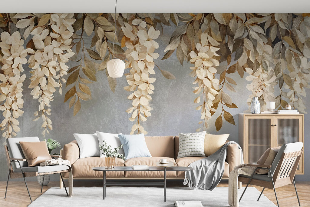 Delicate leaves cascade beautifully down Delicate leaves cascade beautifully down