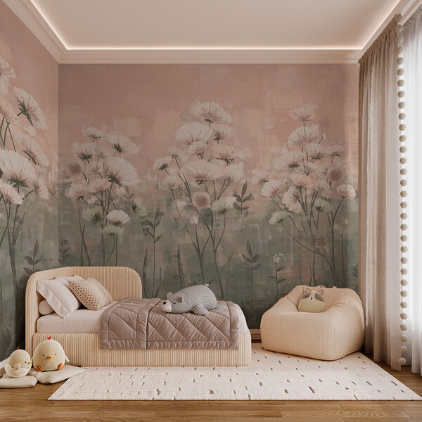 Delicate blooms in soft hues Delicate blooms in soft hues