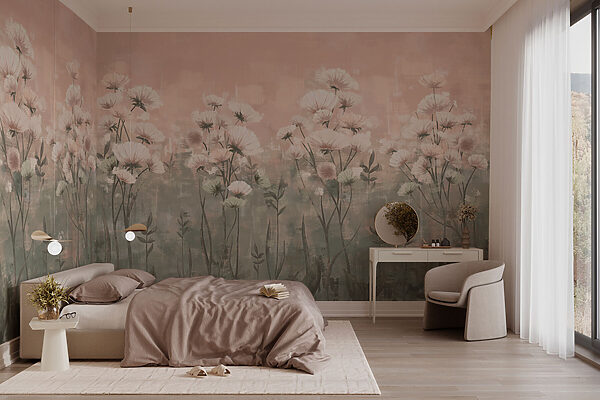 Delicate blooms in soft hues Delicate blooms in soft hues