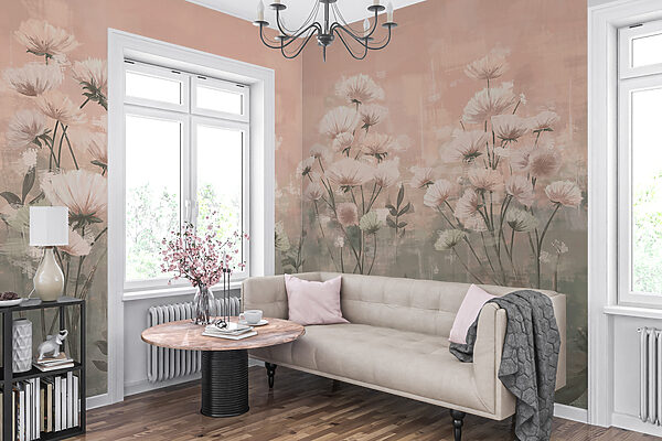 Delicate blooms in soft hues Delicate blooms in soft hues