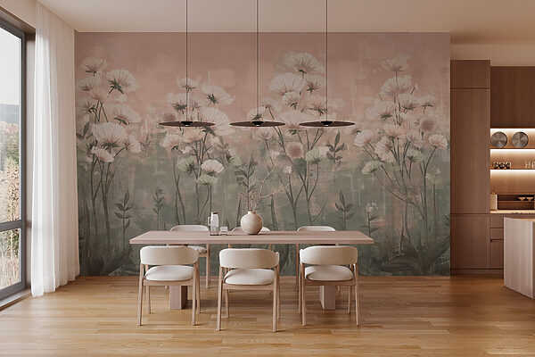 Delicate blooms in soft hues Delicate blooms in soft hues