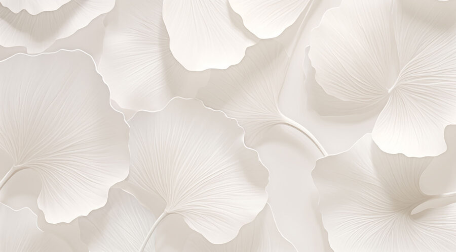 Wall murals Flowing textures of soft petals - Image 4