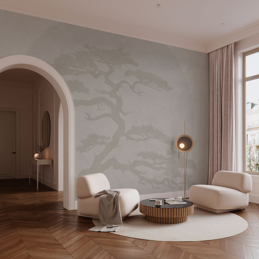 Wall murals Tree with branches and leaves - Image 2