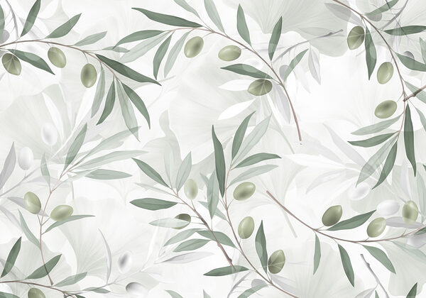 Delicate greenery on a soft backdrop
