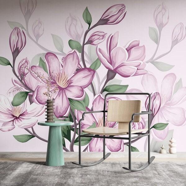 Delicate blooms adorned with soft petals Delicate blooms adorned with soft petals