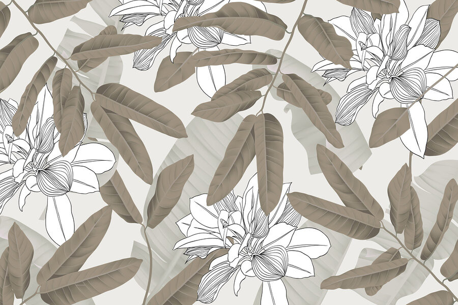 Nature’s delicate floral patterns unfold