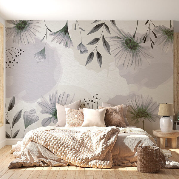 Delicate floral watercolor pattern design Delicate floral watercolor pattern design