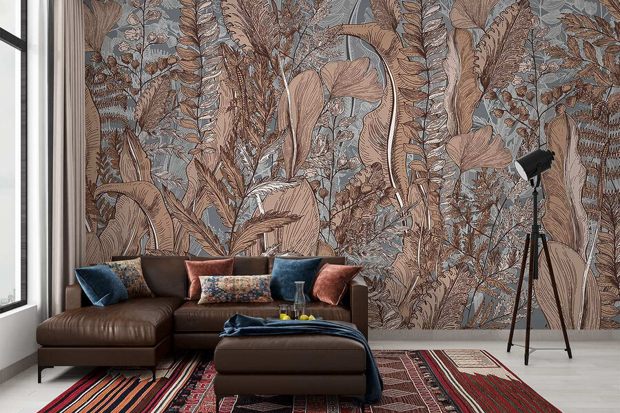 Natural patterns in earth tones Natural patterns in earth tones