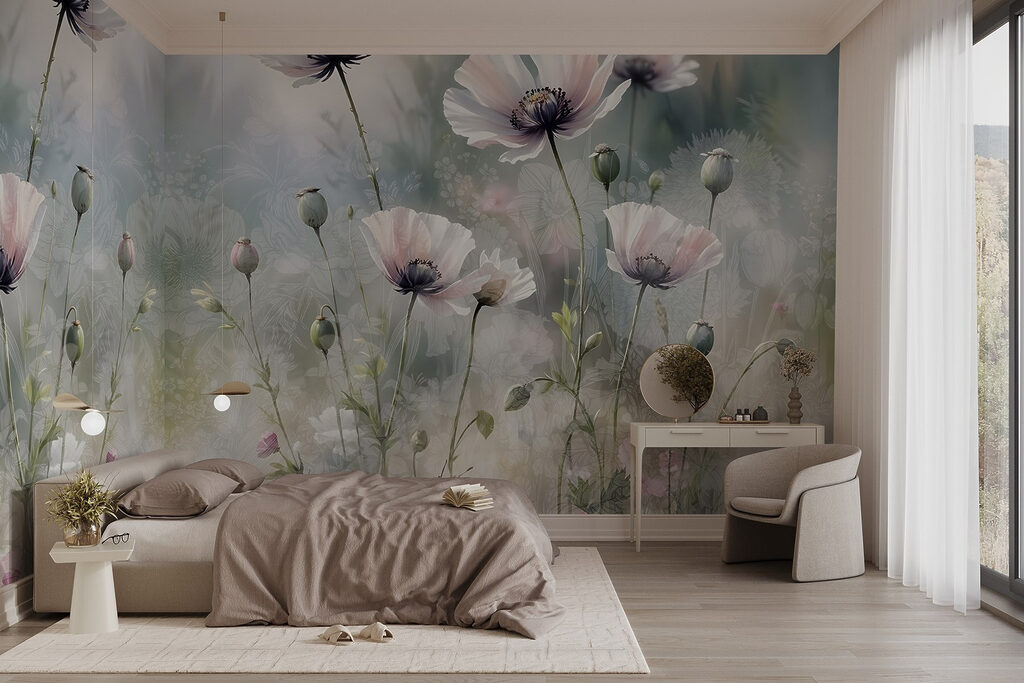 Delicate blooms in soft hues Delicate blooms in soft hues