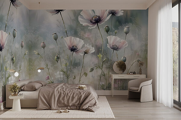 Delicate blooms in soft hues Delicate blooms in soft hues