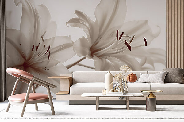 Soft blooms in gentle hues Soft blooms in gentle hues