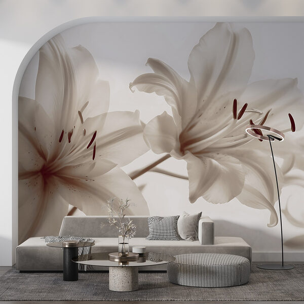 Soft blooms in gentle hues Soft blooms in gentle hues