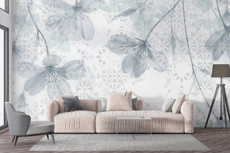 Delicate blooms on a soft background Delicate blooms on a soft background